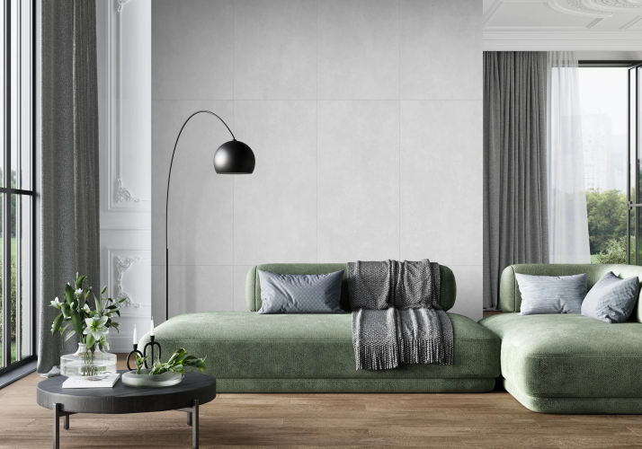 Керамогранит Alma Ceramica GFU6060BTP07R Beton Pro матовый граниль 60x60