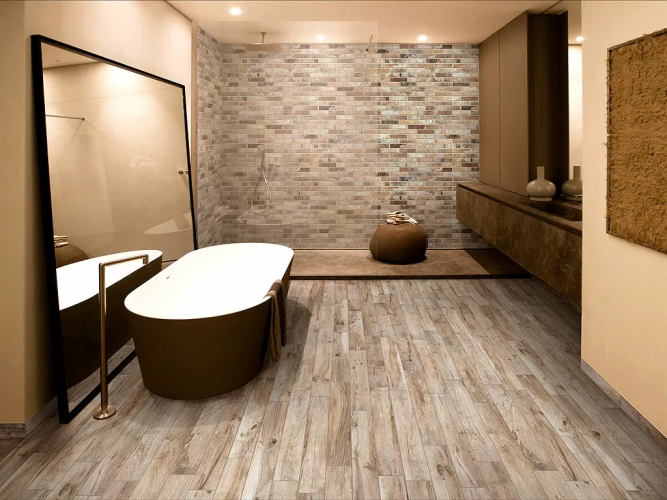 Керамогранит Rondine J86348 Living Tortora 7.5x45