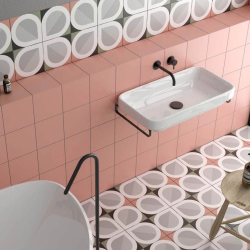 Плитка Equipe Bauhome 27692 Blatt Cold 20x20