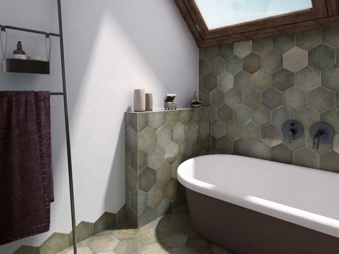 Плитка Equipe Heritage 24953 Jungle 17,5x20