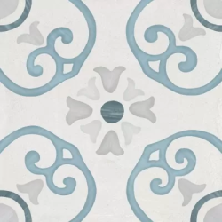 Керамогранит Harmony 3386032923 Sirocco Blue Dhalia 22,3x22,3