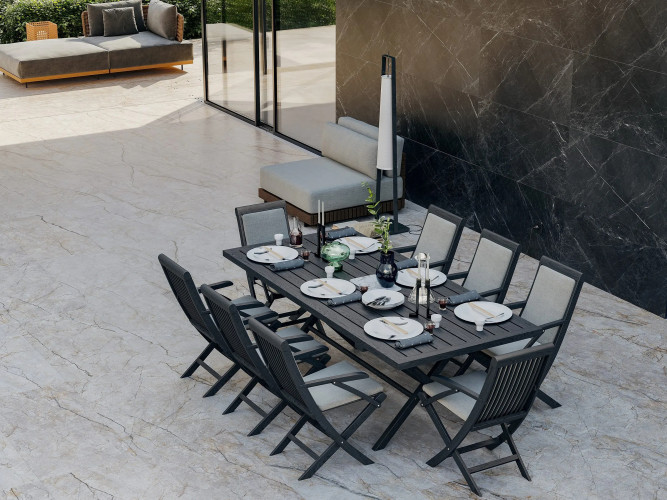 Керамогранит Dogma DPA601207 Project Antibacterial Marquina Dark Levigato 60x120