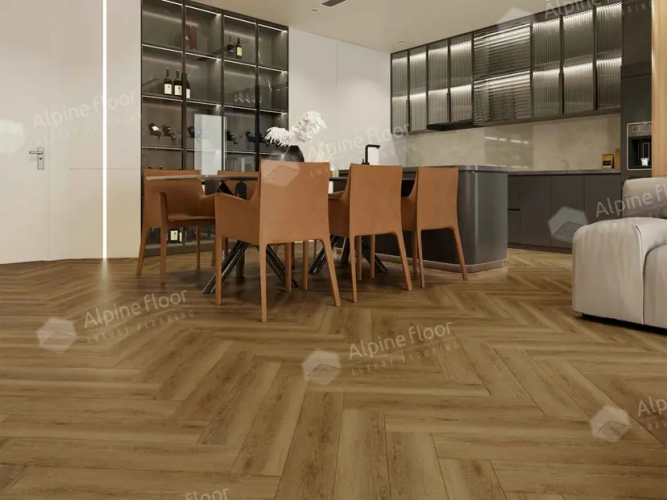 Кварцвиниловая плитка Alpine Floor Parquet LVT Дуб Капелла ECO 16-31