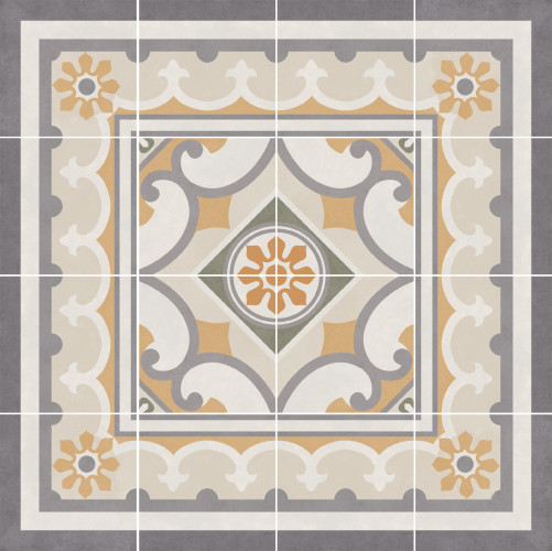 Керамогранит Smile Tile Chalet Chic Border (Бордюр) 20x20