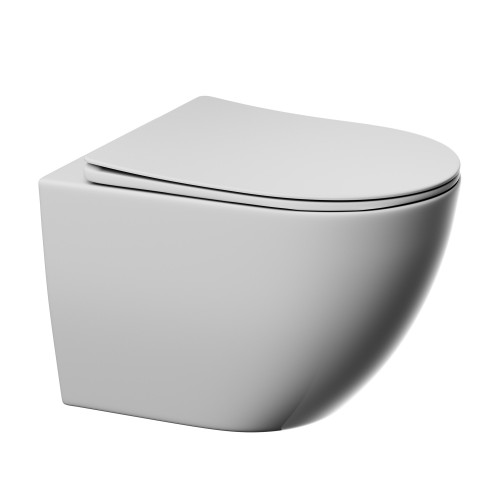 Унитаз ABBER Ultra AC1301 подвесной белый с ультратонким ободком