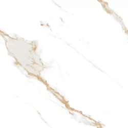 Керамогранит Ceradim х9999305648 Calacatta Sharp Gold Белый Полированный 60х60