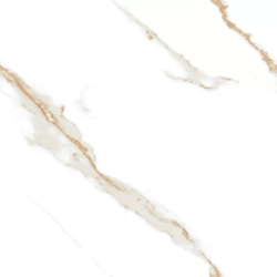 Керамогранит Ceradim х9999305648 Calacatta Sharp Gold Белый Полированный 60х60