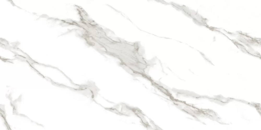 Керамогранит Ceradim х9999304601 Calacatta Sharp Silver Белый Полированный 60х120