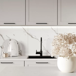 Керамогранит Ceradim х9999304601 Calacatta Sharp Silver Белый Полированный 60х120