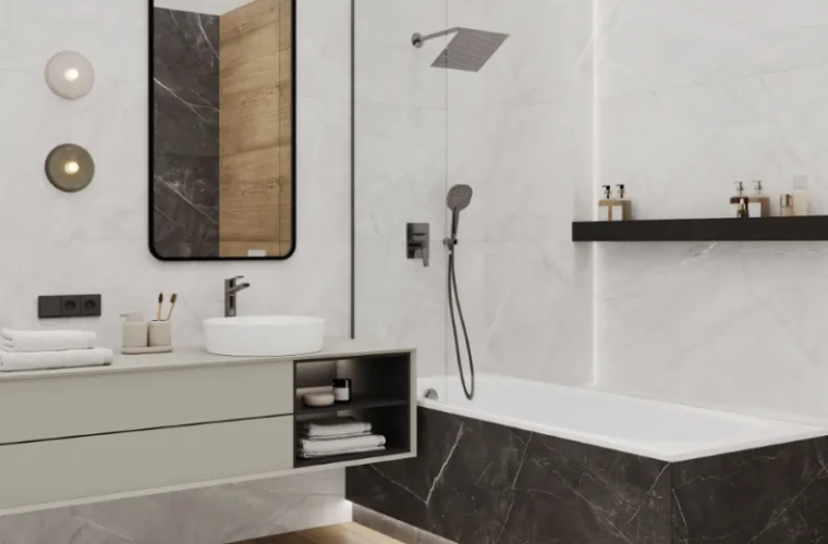 Керамогранит Laparet LP6012G0021R Timeless Grigio серый матовый карвинг 59,5х119,1