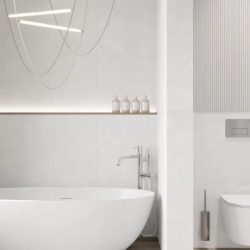 Керамогранит Laparet LP6012G0021R Timeless Grigio серый матовый карвинг 59,5х119,1