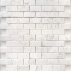 Мозаика LeeDo Ceramica Dolomiti bianco POL (23x48x7) 298х298, полированная глянцевая