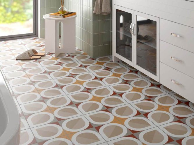 Плитка Equipe Bauhome 27691 Blatt Warm 20x20