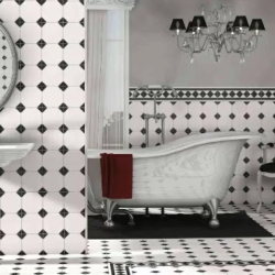 Керамическая плитка Декор Realonda Oxford Negro Cenefa 33x33