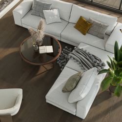 Кварцевый паркет Quartz Parquet Классик Дуб Рустикальный 410 7/1,2 мм