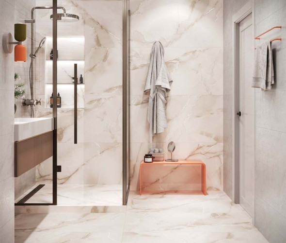 Керамогранит Gravita Mist Taupe Carving 60x120