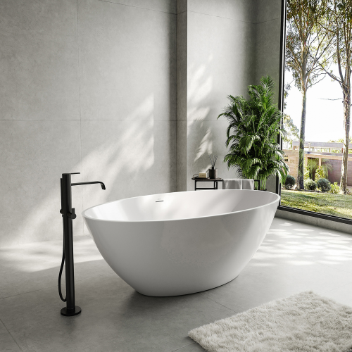 Акриловая ванна ABBER AB9249-1.6 белая