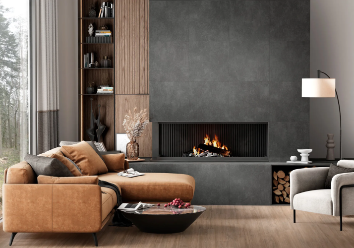 Керамогранит Alma Ceramica GFU6060BTP20R Beton Pro матовый граниль 60x60