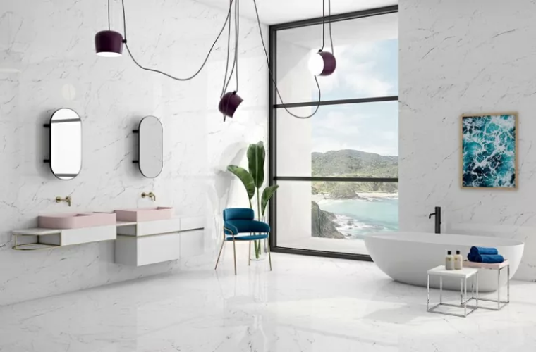 Керамогранит Geotiles Toscana Leviglass Blanco 60x120
