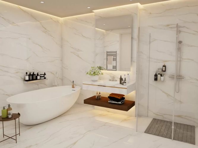 Керамогранит Duna RP-144408 Oriental White 120x60