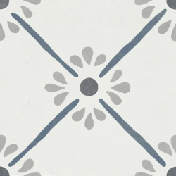Керамогранит Harmony 37787 Provenza Blue Flower/22,3 22,3x22,3