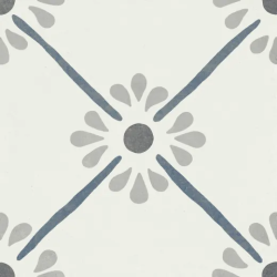Керамогранит Harmony 37787 Provenza Blue Flower/22,3 22,3x22,3