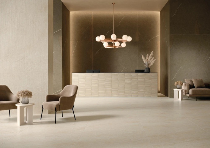 Керамогранит Atlas Concorde Russia 600010001809 Forte dei Marmi Rock Aria Brick Madreperla 7,5x30