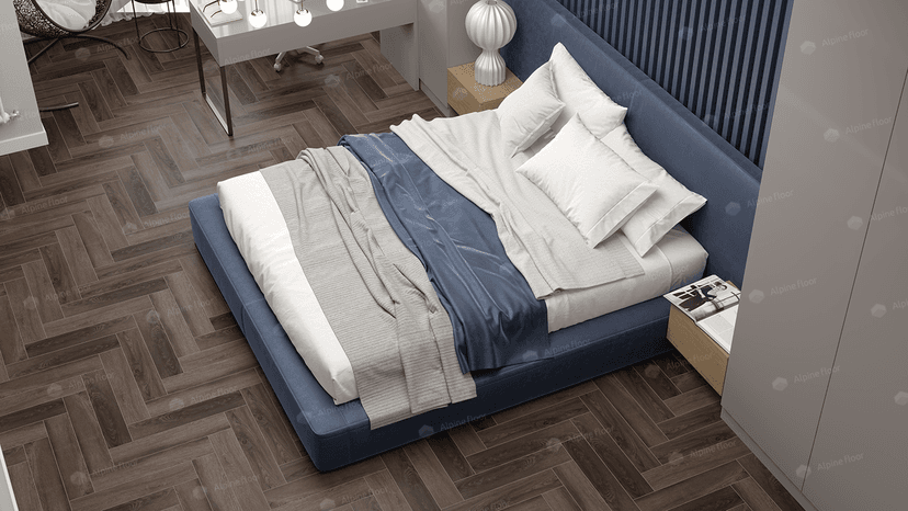 Кварцвиниловая плитка Alpine Floor Parquet Premium Фафнир ECO 19-16 MC