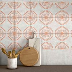 Керамогранит Motto Пальмас Пальма Вайт Декор 3 20x20 арт. N100127
