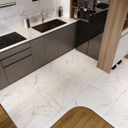 Керамогранит Buono Ceramica M4400P Statuario Alba Glossy 60x120