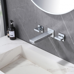 Смеситель ABBER Daheim AF82122 для раковины скрытого монтажа, хром