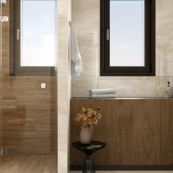 Керамогранит Laparet LP6012G0091R Polaris Beige бежевый матовый карвинг 59,5х119,1