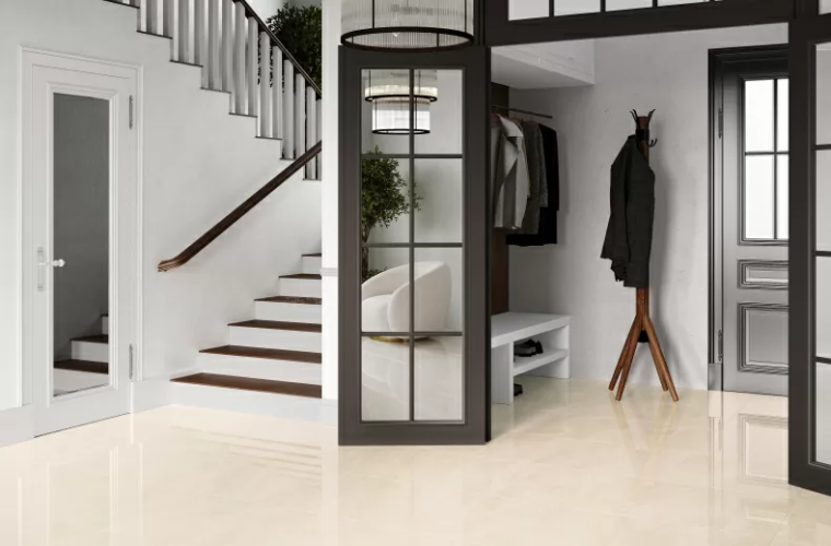 Керамогранит Laparet LP6012G0091R Polaris Beige бежевый матовый карвинг 59,5х119,1