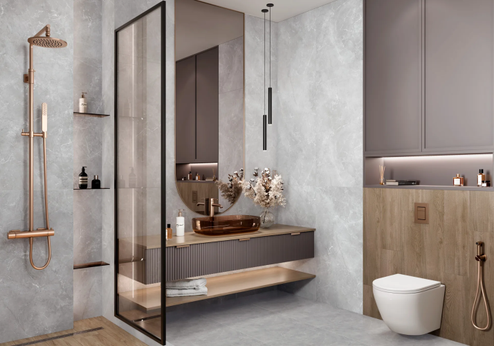 Керамогранит Alma Ceramica GFU6060APL07L Aparel лаппатированный 60x60 