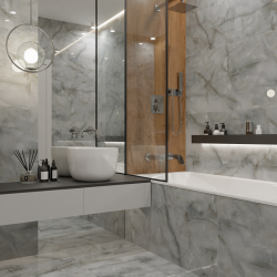 Керамогранит Primavera Marvel Onix Grey Polished PR228 60x120