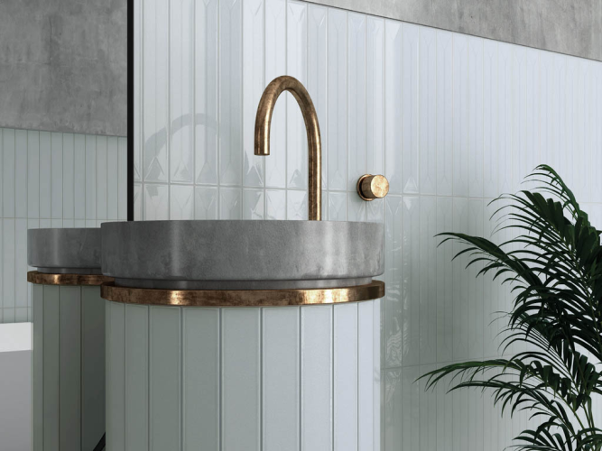 Плитка Equipe Vitral 31155 Axis Sky 5x40