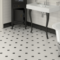 Керамогранит Equipe Octagon 20547 Blanco Mate 20x20