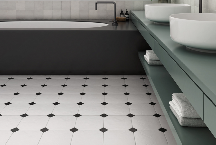 Керамогранит Equipe Octagon 20547 Blanco Mate 20x20
