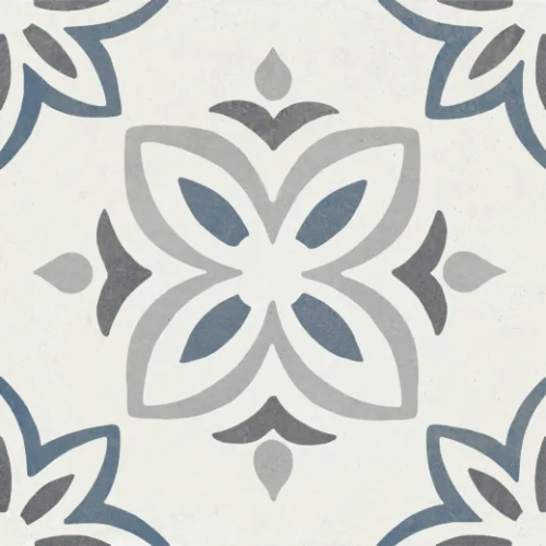 Керамогранит Harmony 37791 Provenza Blue Bloom/22,3 22,3x22,3