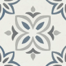 Керамогранит Harmony 37791 Provenza Blue Bloom/22,3 22,3x22,3