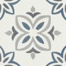 Керамогранит Harmony 37791 Provenza Blue Bloom/22,3 22,3x22,3