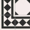 Керамическая плитка Декор Realonda Oxford Negro Esquina 33x33
