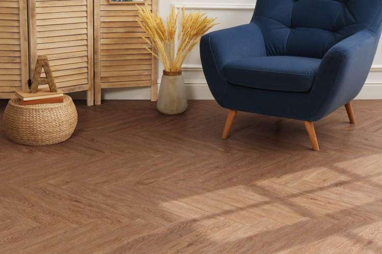 Кварц-виниловый ламинат SPC Aquafloor Space Parquet Light Limited Edition AF4548PQLE