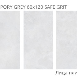 Керамогранит Staro Dolomites Tempory Grey Safe Grit 60x120