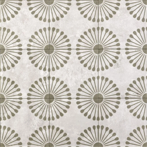 Керамогранит Motto Пальмас Пальма Вайт Декор 2 20x20 арт. N100126