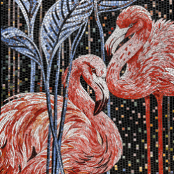 Керамогранит Декоративное панно MDetails Flamingo (набор из 4шт. 60x120) 120x240
