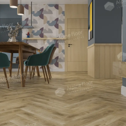 Кварцвиниловая плитка Alpine Floor Parquet LVT Дуб Кастор ECO 16-34