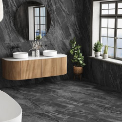 Керамогранит Global Tile Ultra GT1206019705MDGR Черный 60x120