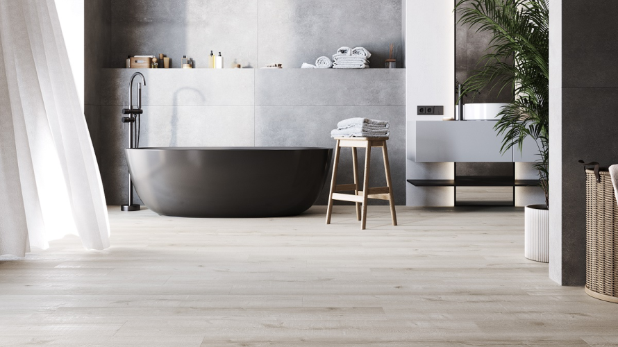 Кварцевый ламинат SPC Fargo Comfort Дуб Лондонский Туман 81996-14