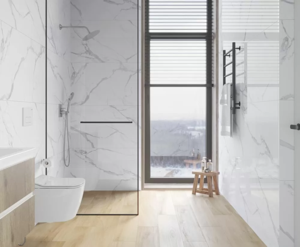 Керамогранит Ceradim х9999304479 Calacatta Splendid Silver Белый Полированный 60х120